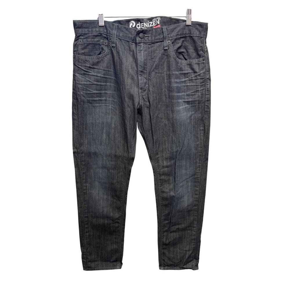 Denizen Levi's 216 Skinny Jeans Mens 36x30 Dark Denim Minimalist Streetwear